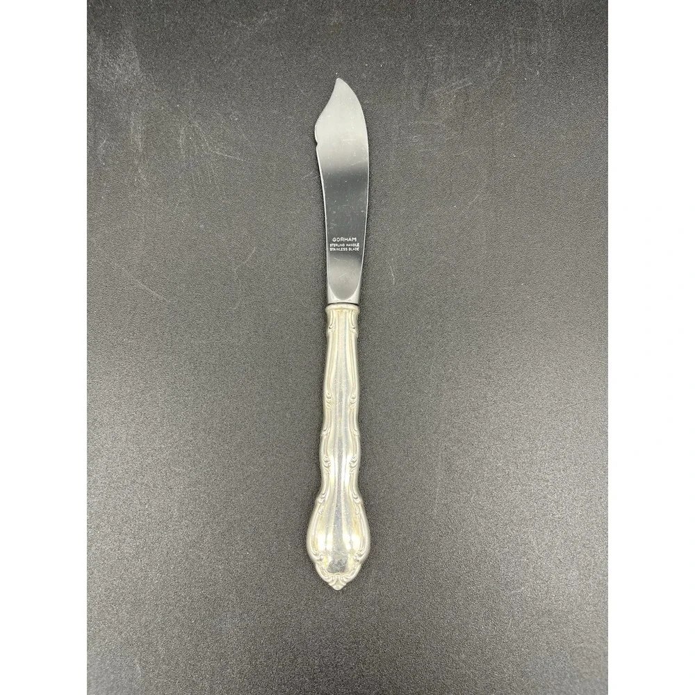 Sterling Silver Andante Notched Butter Knife By Gorham Silver